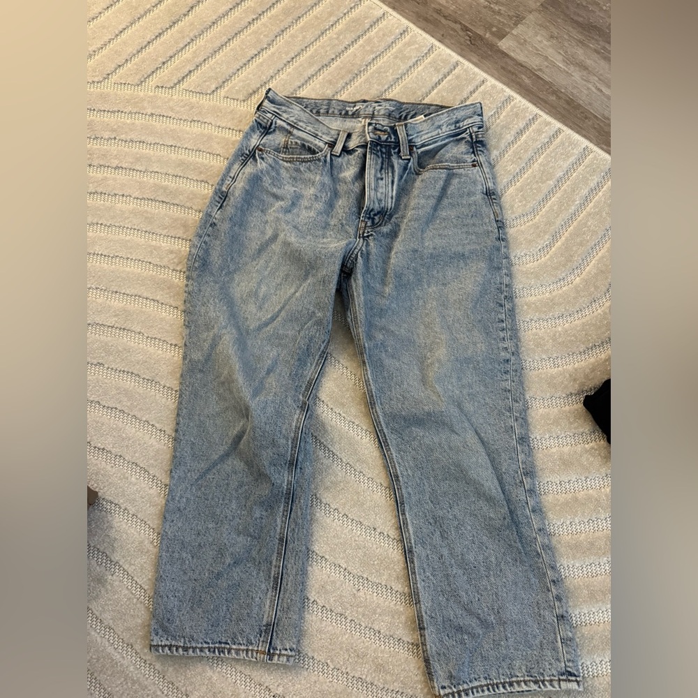 Old Navy High Rise Slouchy Jeans in Blue